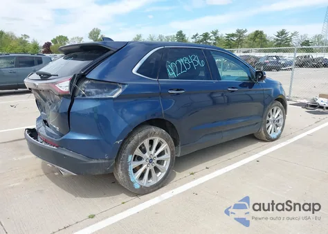 2017 Ford Edge Titanium from USA, damaged, VIN 2FMPK4K82HBB03462